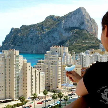 Flamenco Ambar Luxury 15 Planta 公寓 卡尔佩